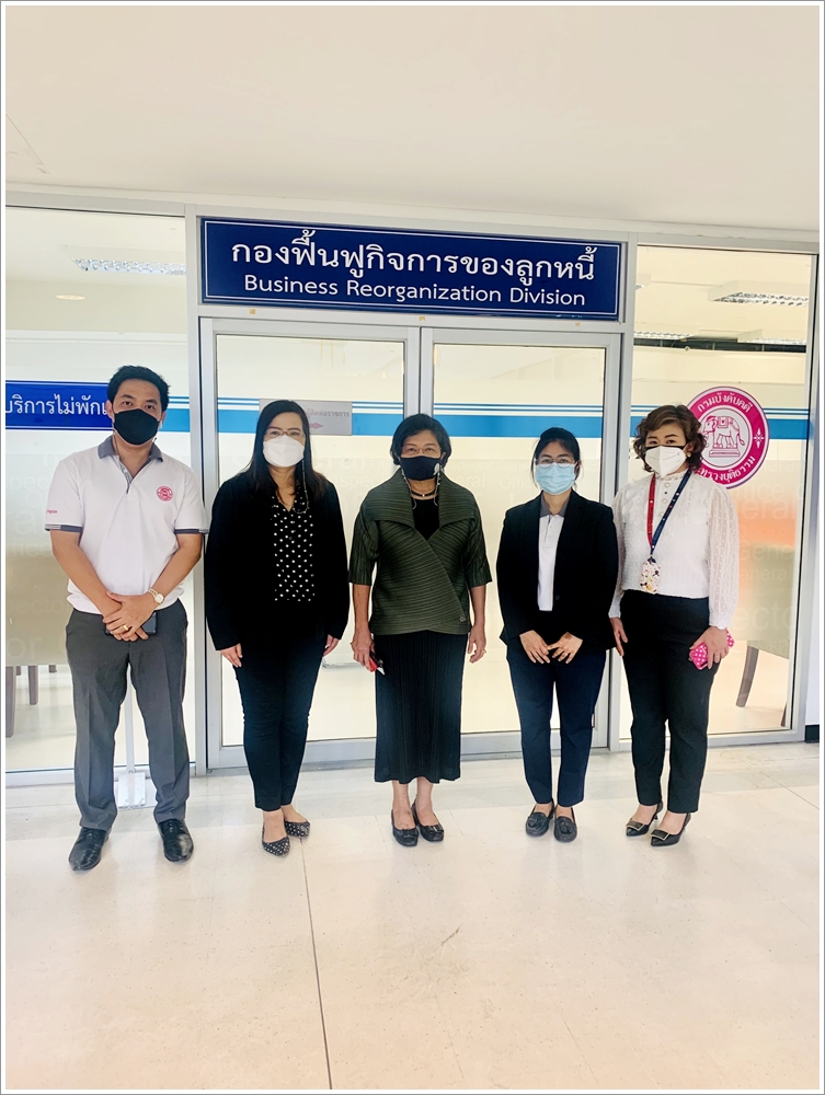 ﻿อธิบดีกรมบังคับคดี เข้าตรวจเยี่ยมกองฟื้นฟูกิจการของลูกหนี้ และสำนักงานบังคับคดีแพ่งกรุงเทพมหานคร 1 (ส่วนย่อย)
